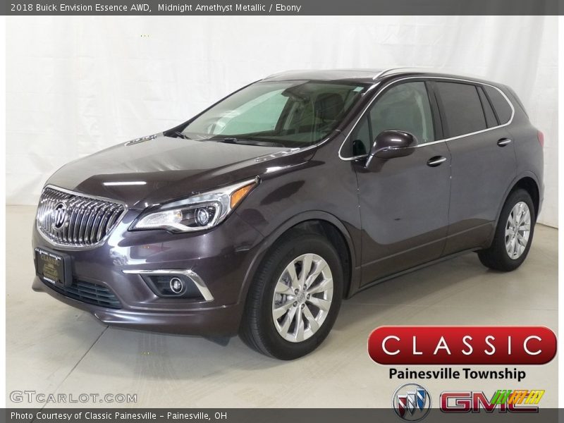 Midnight Amethyst Metallic / Ebony 2018 Buick Envision Essence AWD