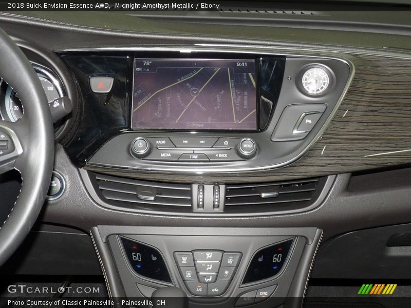 Midnight Amethyst Metallic / Ebony 2018 Buick Envision Essence AWD
