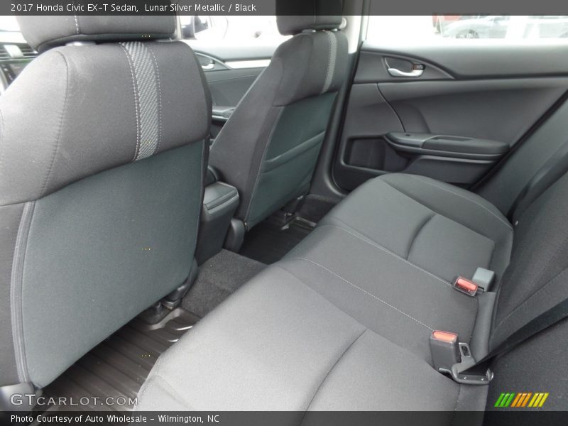 Lunar Silver Metallic / Black 2017 Honda Civic EX-T Sedan