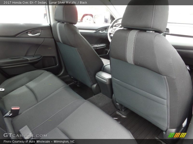 Lunar Silver Metallic / Black 2017 Honda Civic EX-T Sedan