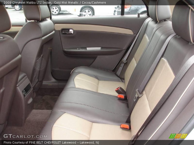 Gold Mist Metallic / Cocoa/Cashmere 2009 Chevrolet Malibu LTZ Sedan