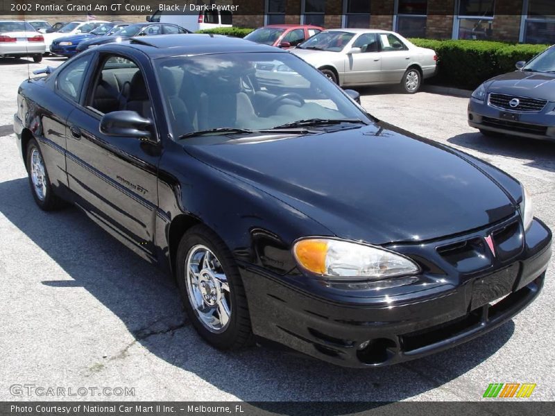 Black / Dark Pewter 2002 Pontiac Grand Am GT Coupe