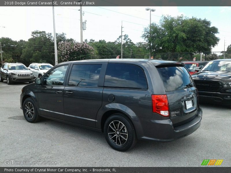 Granite Pearl / Black 2018 Dodge Grand Caravan SE