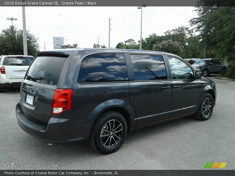 Granite Pearl / Black 2018 Dodge Grand Caravan SE