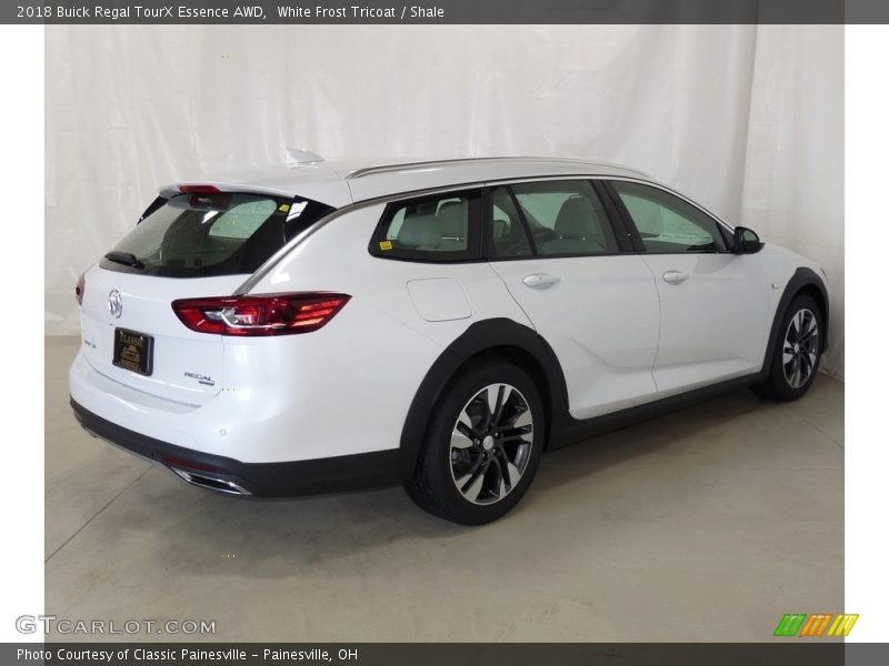 White Frost Tricoat / Shale 2018 Buick Regal TourX Essence AWD