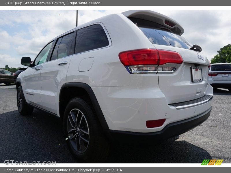 Bright White / Black 2018 Jeep Grand Cherokee Limited