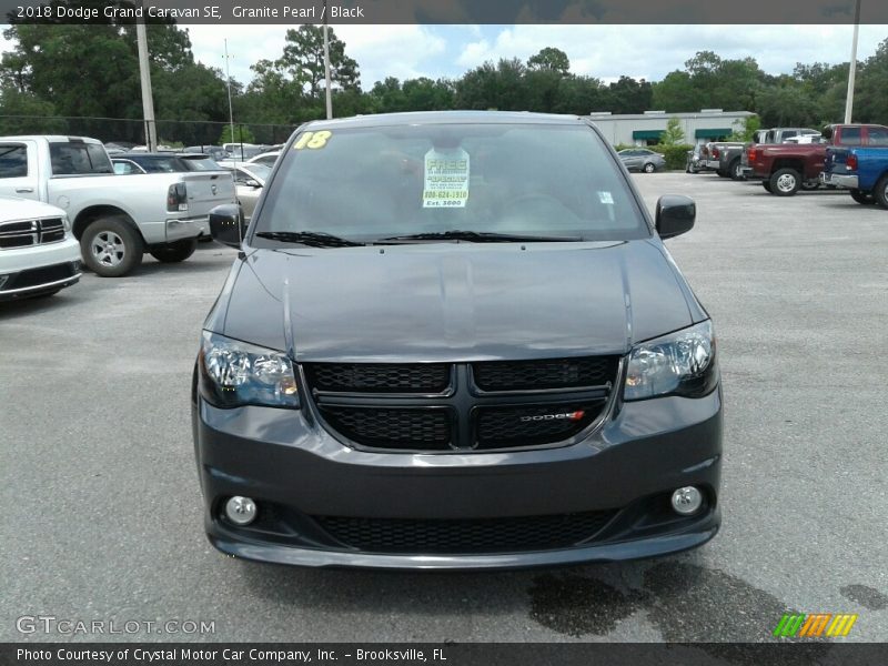 Granite Pearl / Black 2018 Dodge Grand Caravan SE