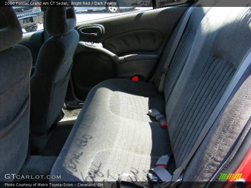 Bright Red / Dark Pewter 2000 Pontiac Grand Am GT Sedan