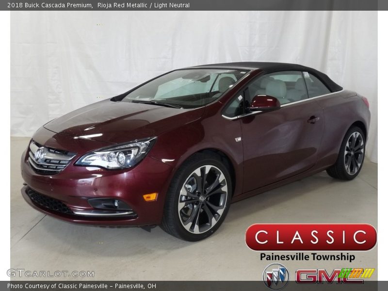 Rioja Red Metallic / Light Neutral 2018 Buick Cascada Premium