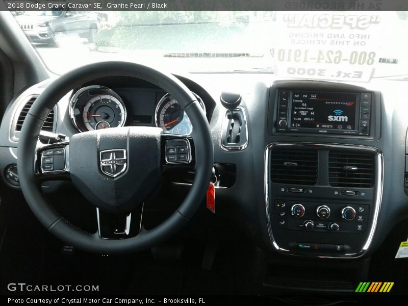 Granite Pearl / Black 2018 Dodge Grand Caravan SE