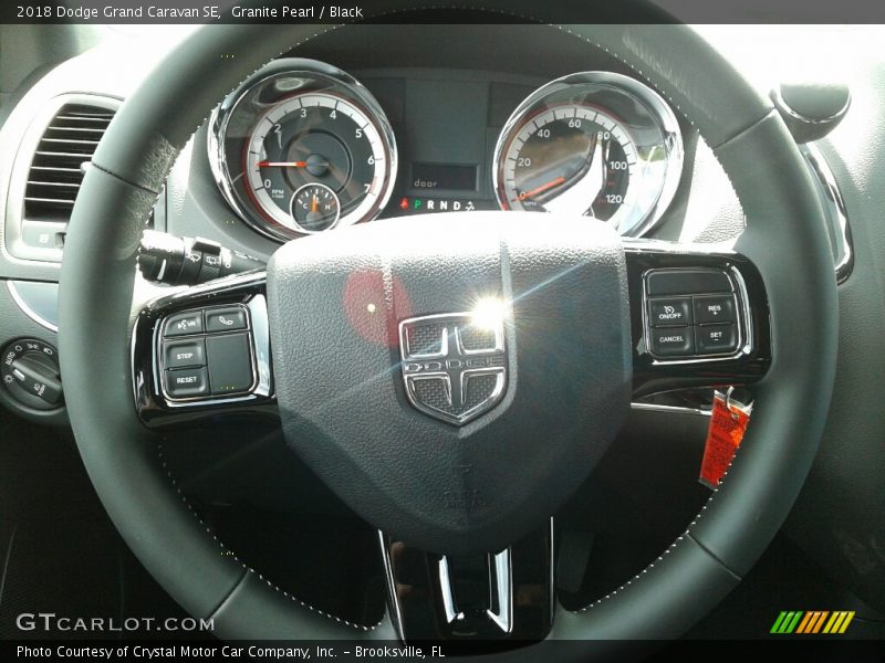 Granite Pearl / Black 2018 Dodge Grand Caravan SE
