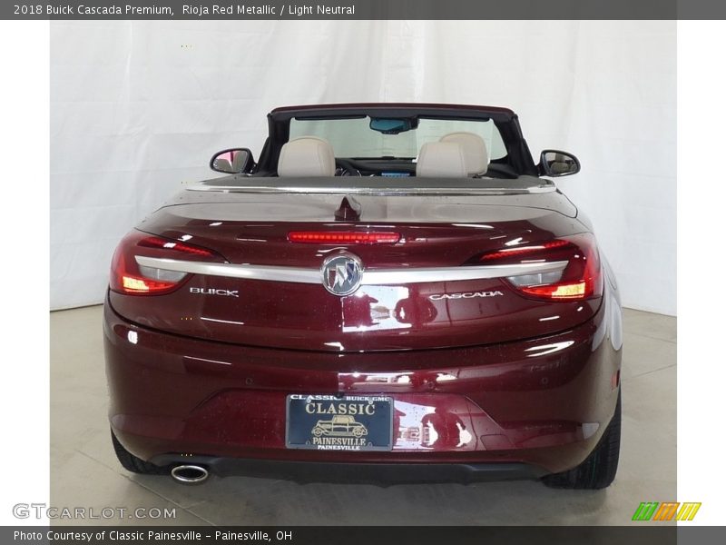 Rioja Red Metallic / Light Neutral 2018 Buick Cascada Premium