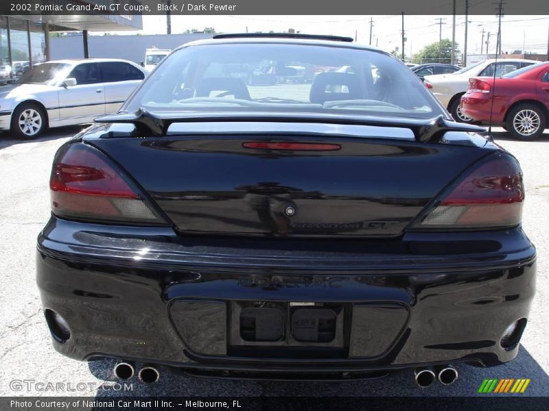 Black / Dark Pewter 2002 Pontiac Grand Am GT Coupe