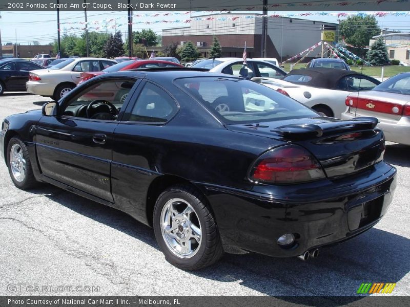 Black / Dark Pewter 2002 Pontiac Grand Am GT Coupe