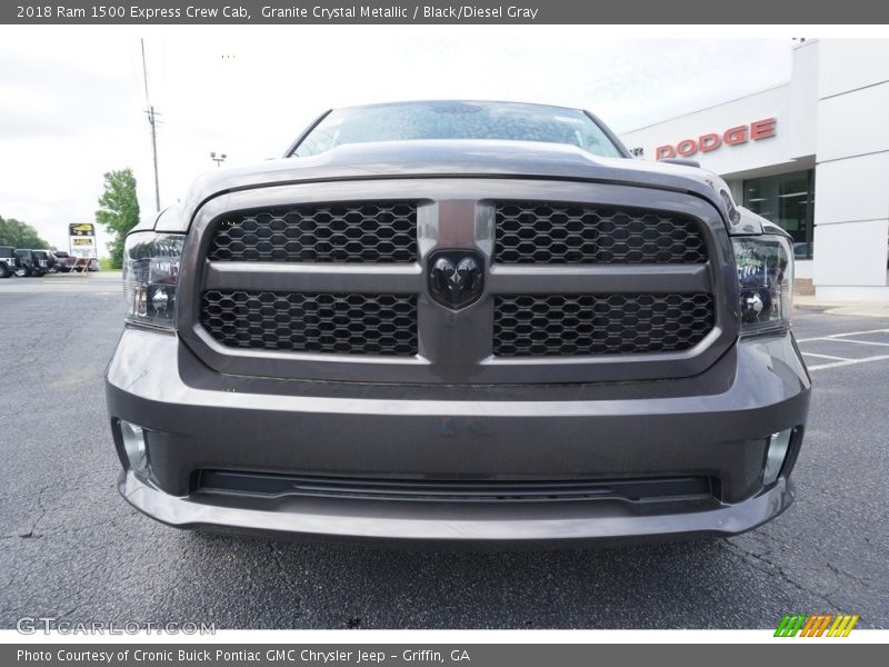 Granite Crystal Metallic / Black/Diesel Gray 2018 Ram 1500 Express Crew Cab