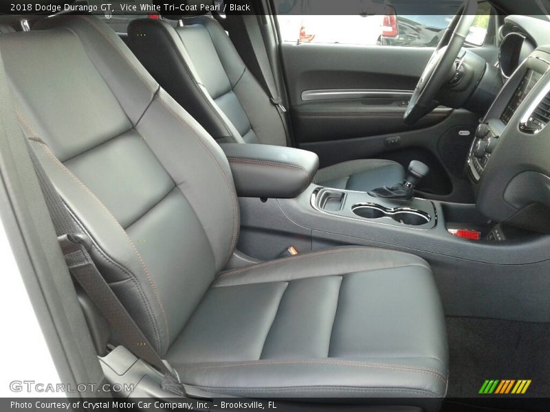 Vice White Tri-Coat Pearl / Black 2018 Dodge Durango GT