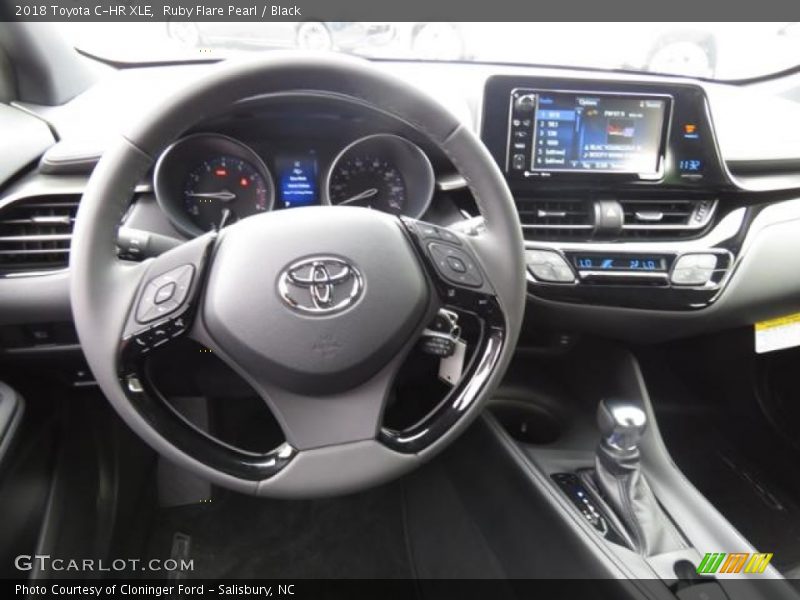 Ruby Flare Pearl / Black 2018 Toyota C-HR XLE
