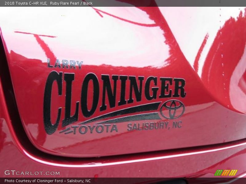 Ruby Flare Pearl / Black 2018 Toyota C-HR XLE