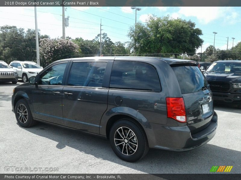 Granite Pearl / Black 2018 Dodge Grand Caravan SE