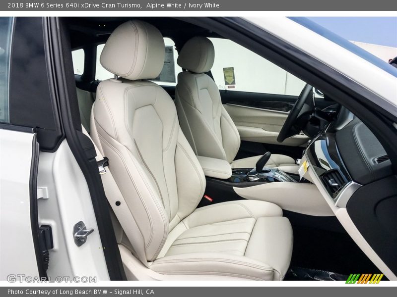 Alpine White / Ivory White 2018 BMW 6 Series 640i xDrive Gran Turismo