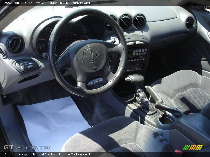 Black / Dark Pewter 2002 Pontiac Grand Am GT Coupe