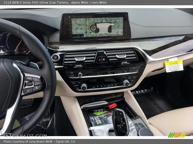 Alpine White / Ivory White 2018 BMW 6 Series 640i xDrive Gran Turismo