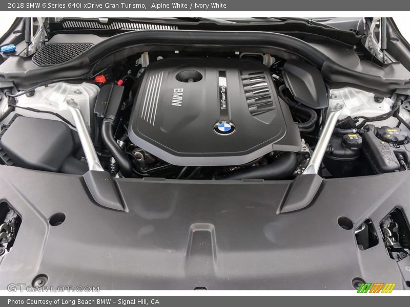 Alpine White / Ivory White 2018 BMW 6 Series 640i xDrive Gran Turismo