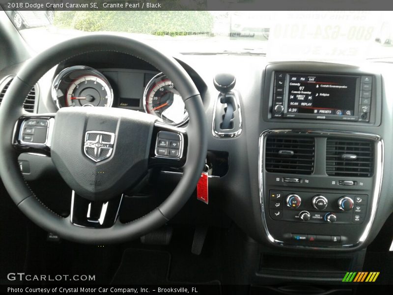 Granite Pearl / Black 2018 Dodge Grand Caravan SE
