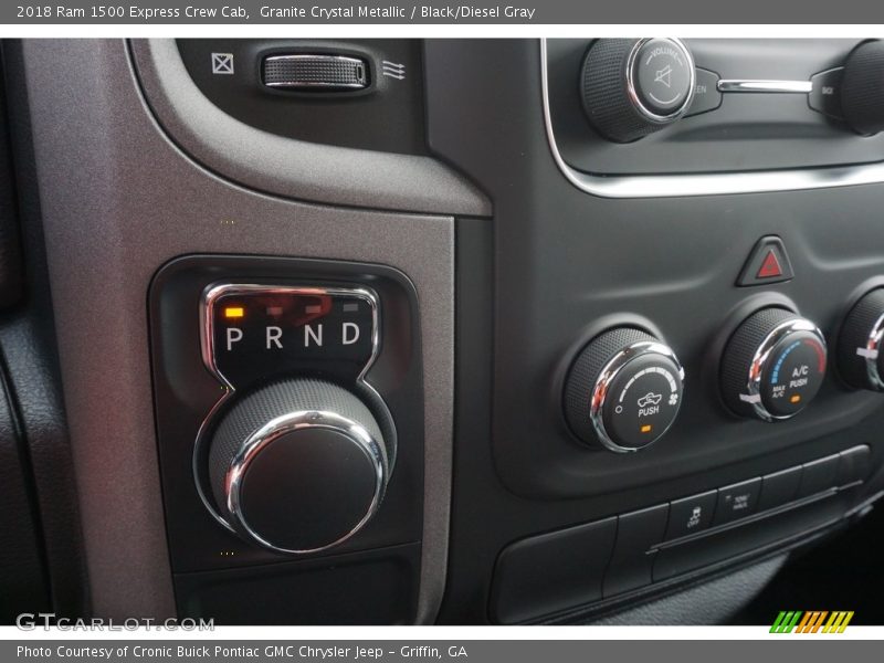 Granite Crystal Metallic / Black/Diesel Gray 2018 Ram 1500 Express Crew Cab