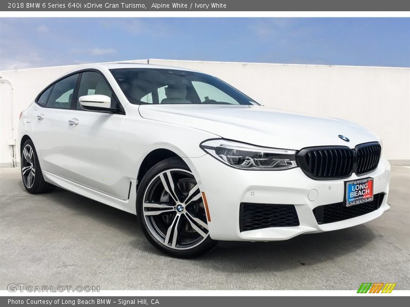 Alpine White / Ivory White 2018 BMW 6 Series 640i xDrive Gran Turismo