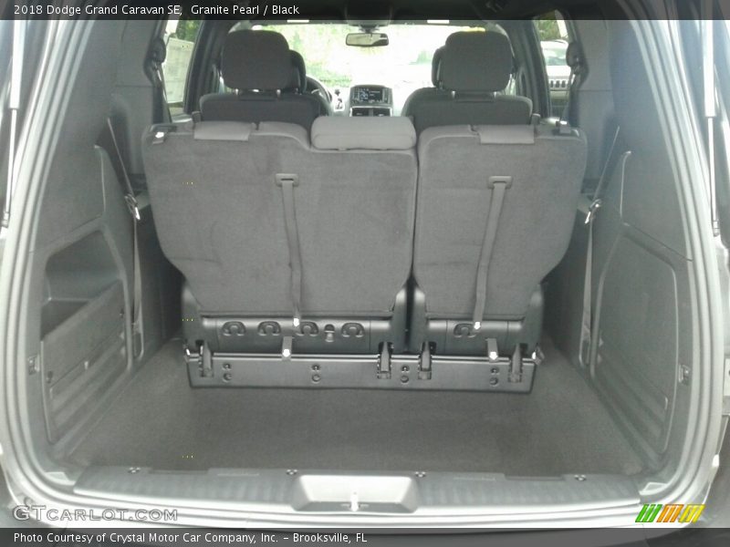 Granite Pearl / Black 2018 Dodge Grand Caravan SE