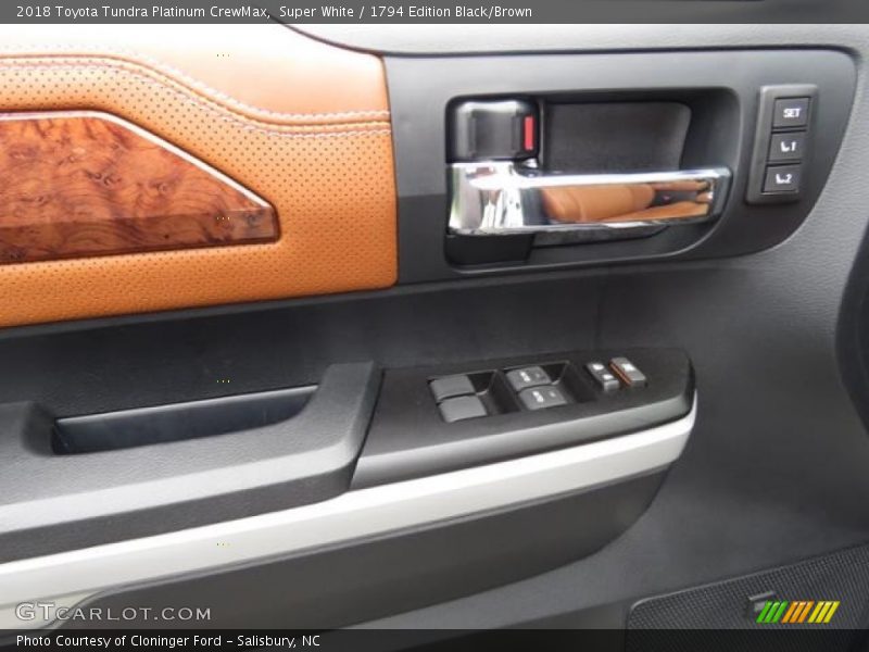 Controls of 2018 Tundra Platinum CrewMax