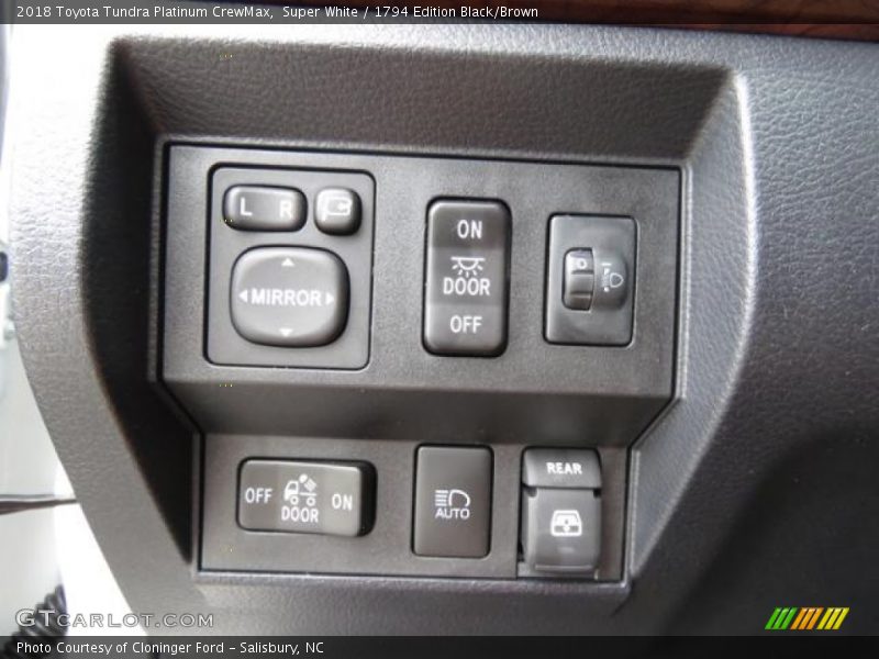 Controls of 2018 Tundra Platinum CrewMax