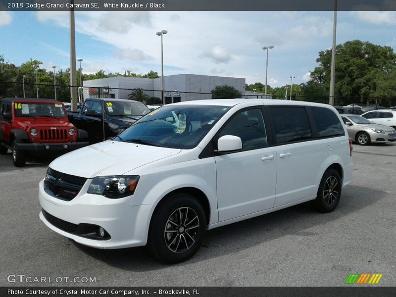 White Knuckle / Black 2018 Dodge Grand Caravan SE