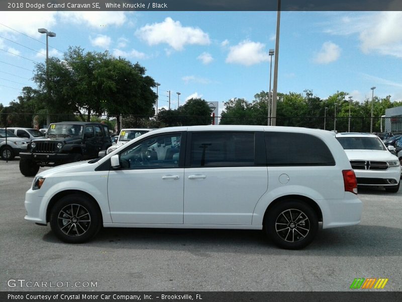 White Knuckle / Black 2018 Dodge Grand Caravan SE