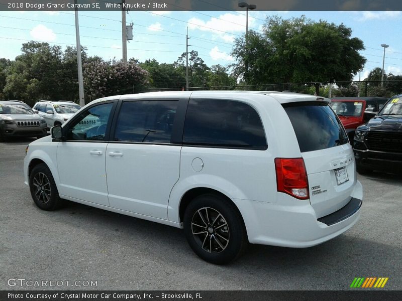 White Knuckle / Black 2018 Dodge Grand Caravan SE