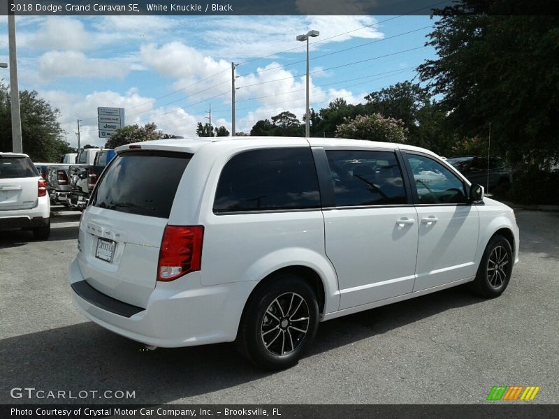 White Knuckle / Black 2018 Dodge Grand Caravan SE