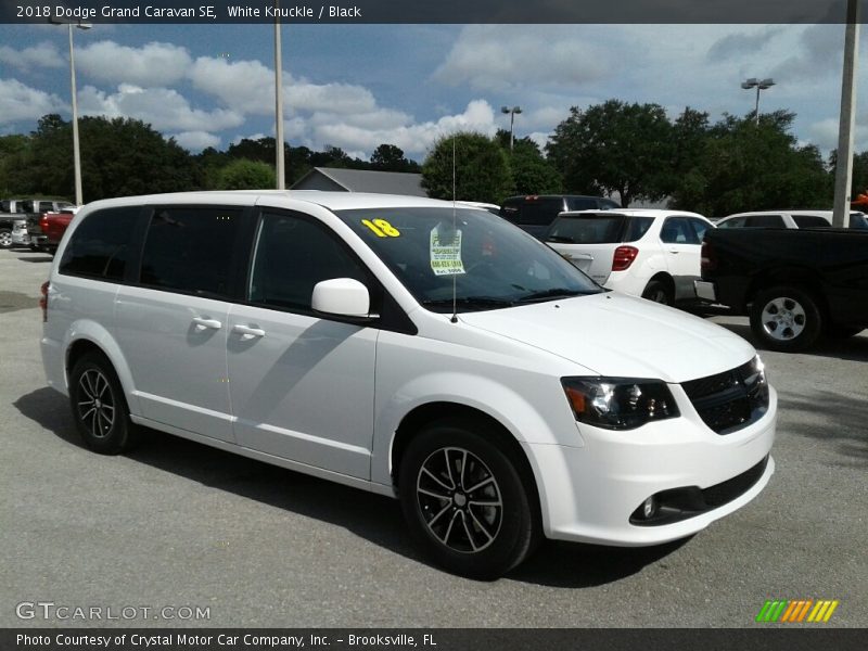 White Knuckle / Black 2018 Dodge Grand Caravan SE