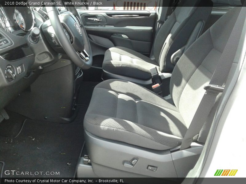 White Knuckle / Black 2018 Dodge Grand Caravan SE