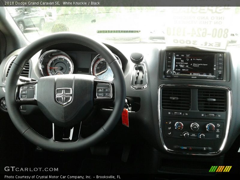 White Knuckle / Black 2018 Dodge Grand Caravan SE