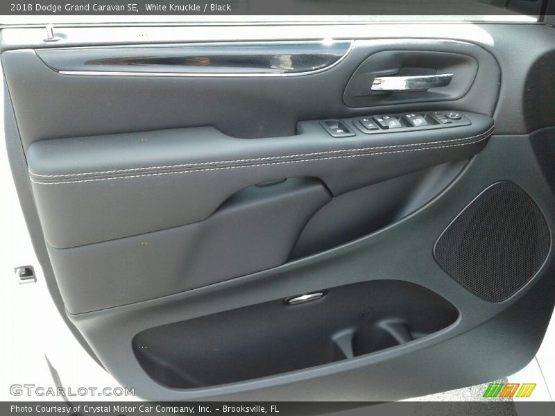 White Knuckle / Black 2018 Dodge Grand Caravan SE