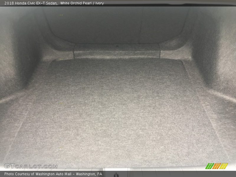 White Orchid Pearl / Ivory 2018 Honda Civic EX-T Sedan