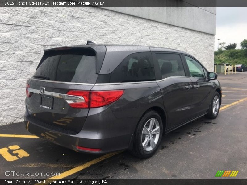 Modern Steel Metallic / Gray 2019 Honda Odyssey EX