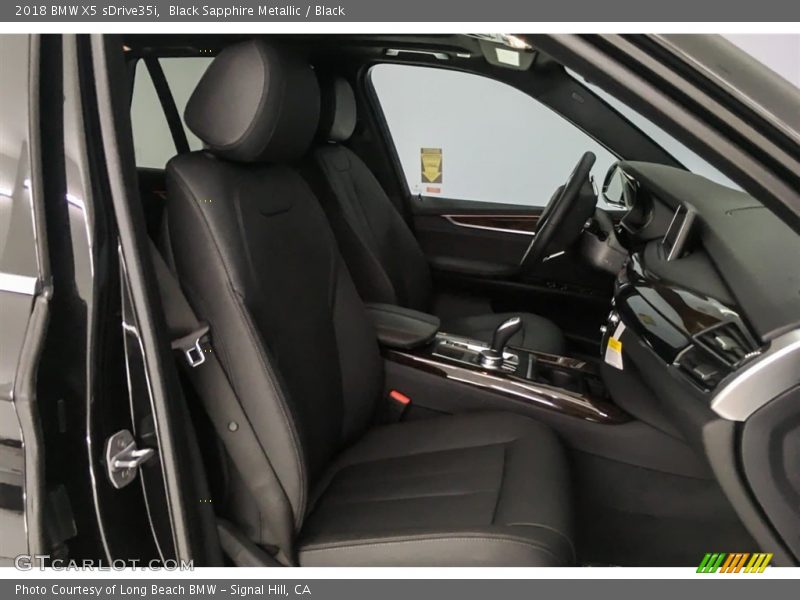 Black Sapphire Metallic / Black 2018 BMW X5 sDrive35i