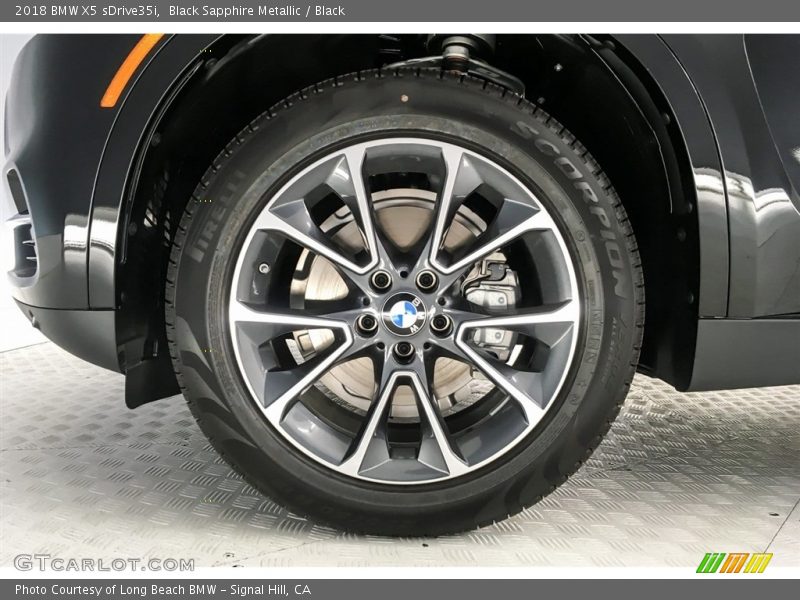 Black Sapphire Metallic / Black 2018 BMW X5 sDrive35i