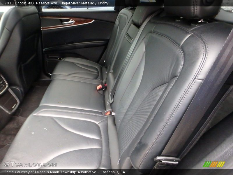 Ingot Silver Metallic / Ebony 2018 Lincoln MKX Reserve AWD