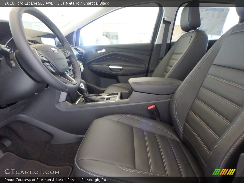 Blue Metallic / Charcoal Black 2018 Ford Escape SEL 4WD