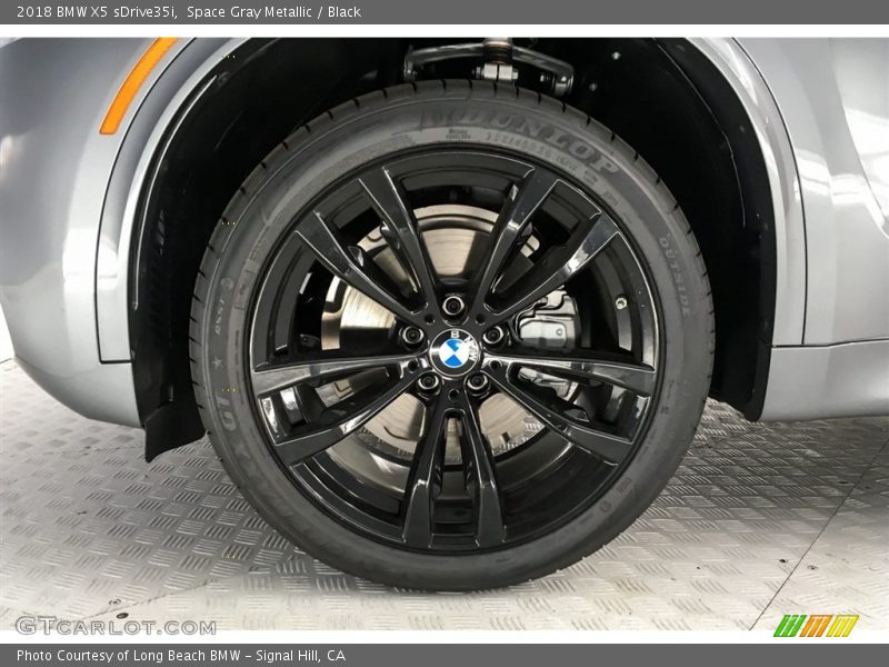 Space Gray Metallic / Black 2018 BMW X5 sDrive35i