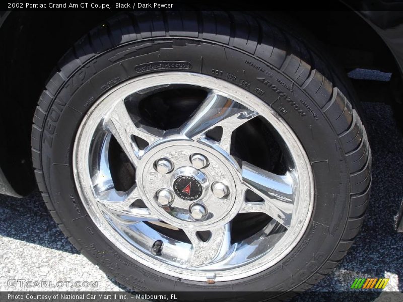 Black / Dark Pewter 2002 Pontiac Grand Am GT Coupe