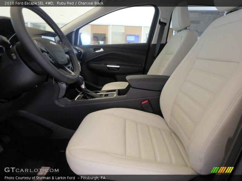 Ruby Red / Charcoal Black 2018 Ford Escape SEL 4WD